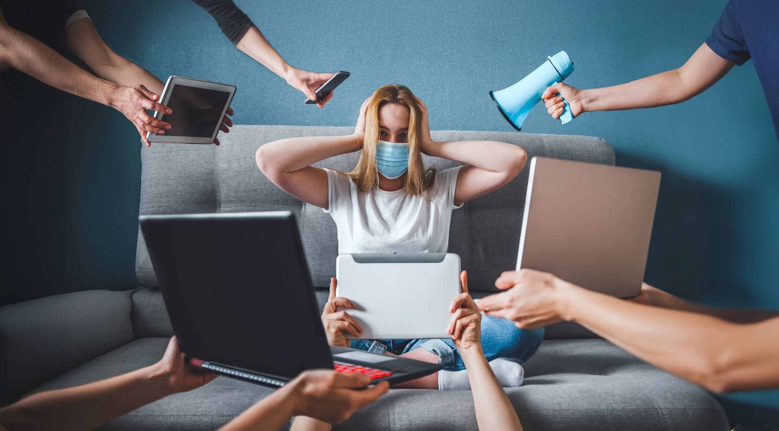 Attention aux algorithmes des réseaux sociaux, qui favorisent les contenus qui suscitent le plus de réactions, même s’ils contiennent des informations erronées (crédit : Shutterstock).